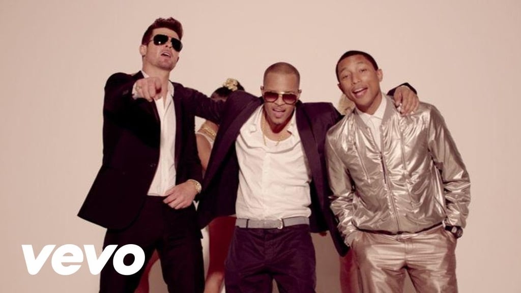 2013: "Blurred Lines" by Robin Thicke feat. T.I. and Pharrell