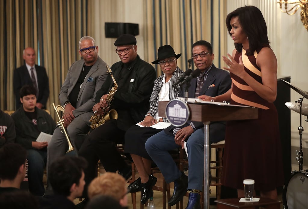 Michelle Obama Narciso Rodriguez Dress April 2016