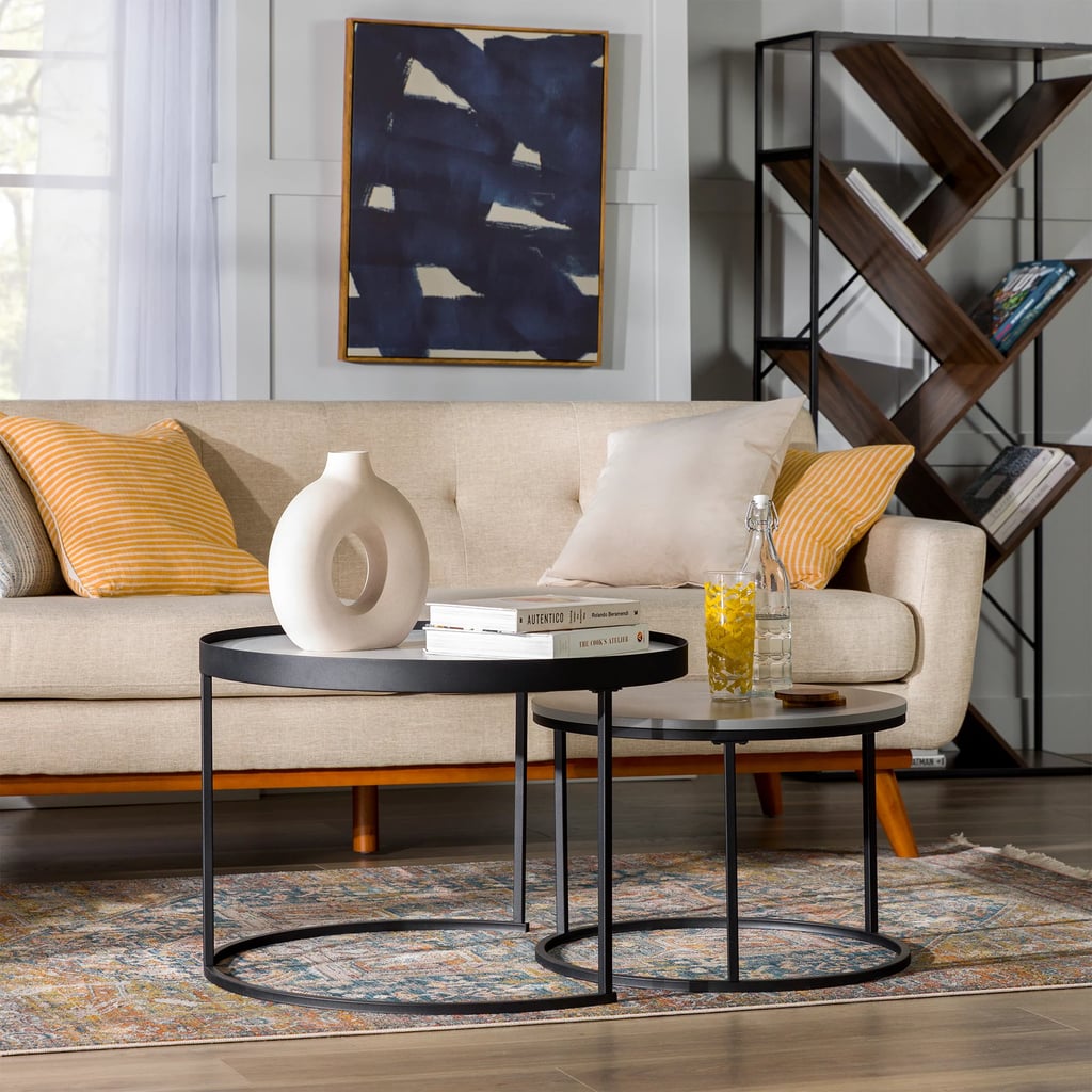 Gap Home Modern Round Nesting Coffee Tables