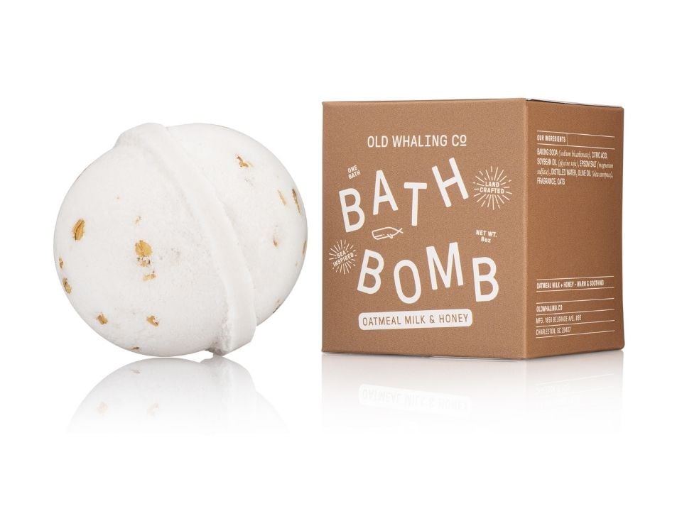 Old Whaling Company Oatmeal Milk & Honey Bath Bomb