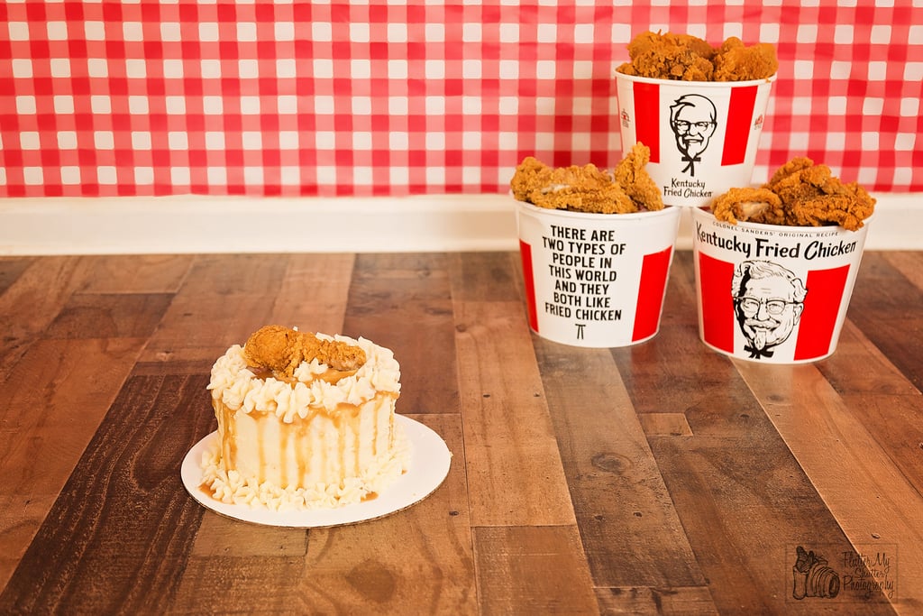Cake Smash With KFC Theme