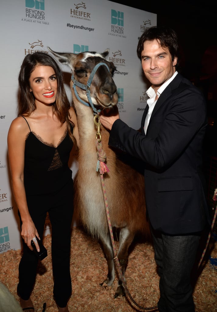 Ian Somerhalder and Nikki Reed Attend the Beyond Hunger Gala