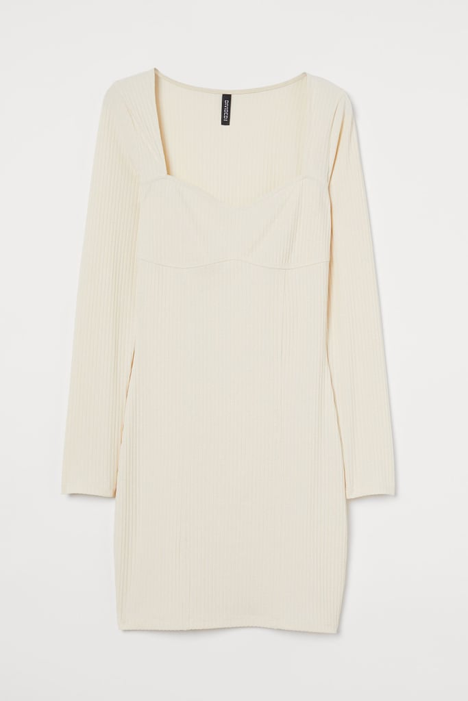 For the Next Night Out: Ribbed Dress