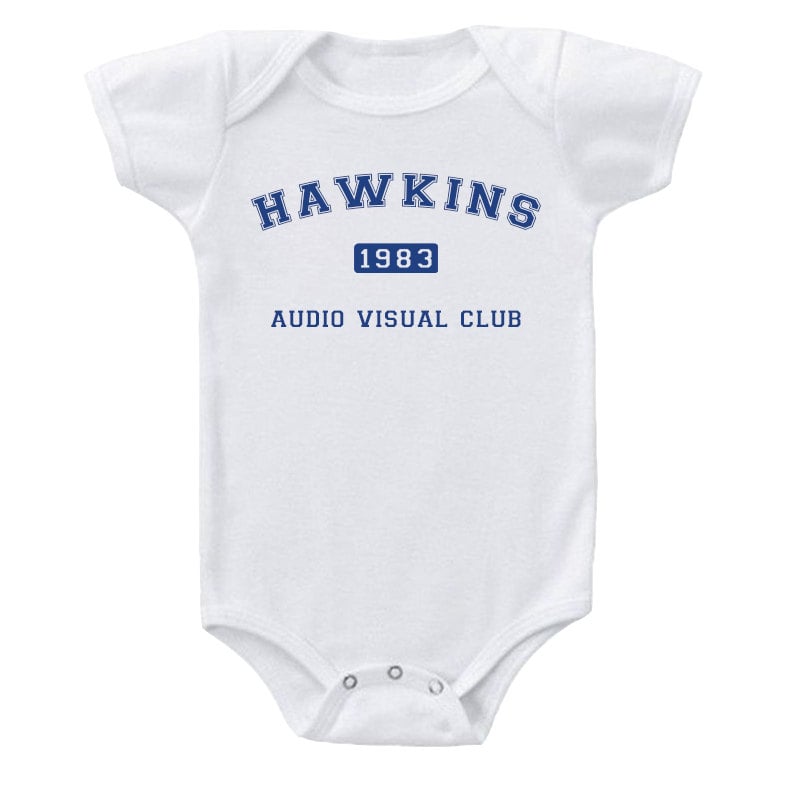 Hawkins AV Club Onesie