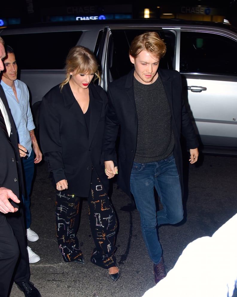 Taylor Swift and Joe Alwyn at the SNL Afterparty in NYC