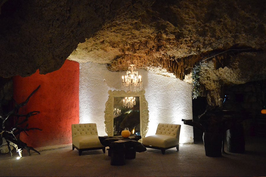 Cave Restaurant in Playa Del Carmen