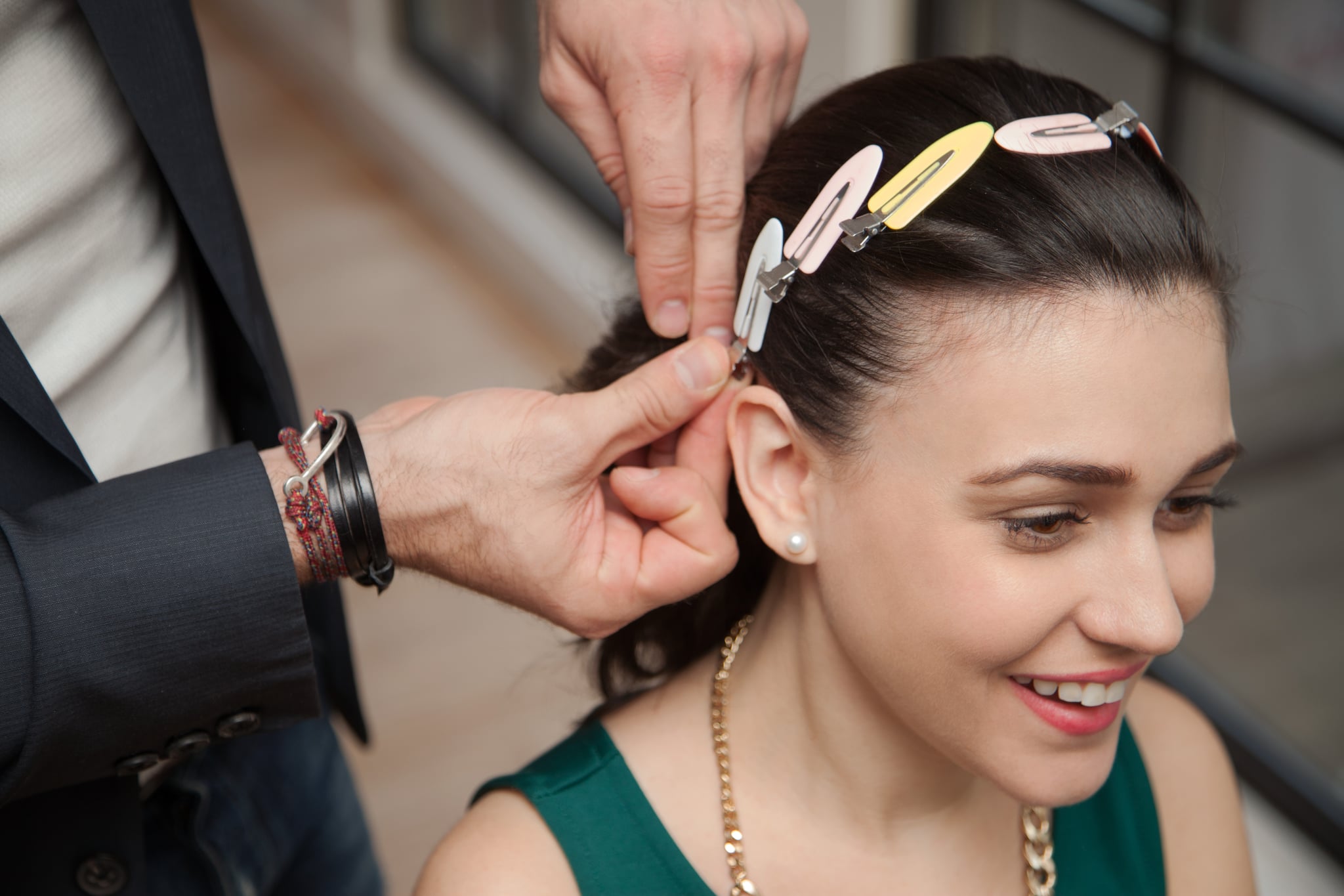 Step 2 Clip And Cool 3 Easy Hairstyles Anyone With Short Hair