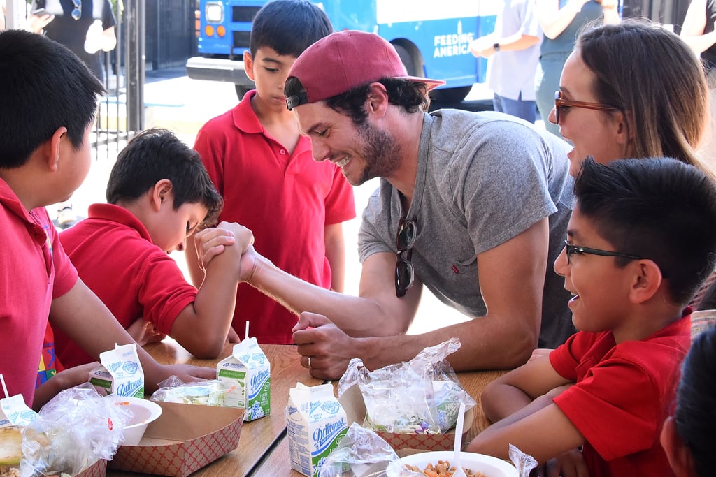 Leighton Meester and Adam Brody Feeding America Event 2017
