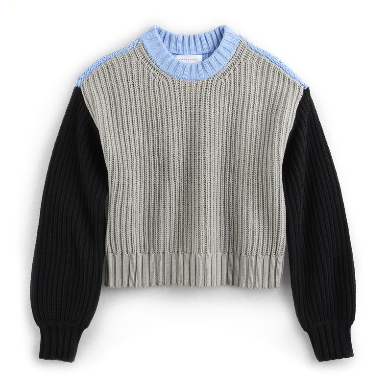 POPSUGAR at Kohl's Colorblock Crewneck Sweater