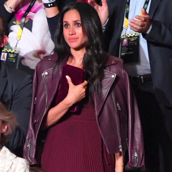 Meghan Markle Wearing Purple Dress at Invictus Games 2017