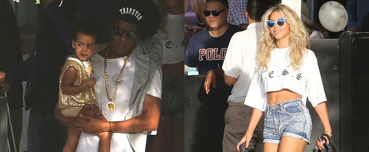 Beyonce and Jay Z With Blue Ivy in Miami