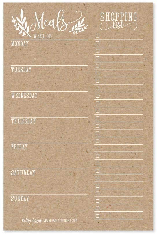 Weekly Meal Plan