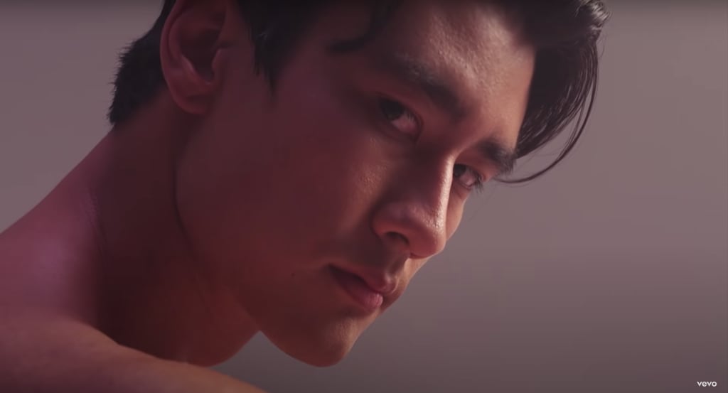 OK, he has the whole to-camera smolder thing down to a science.