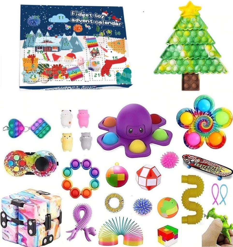 A Sensory-Toy Advent Calendar For Kids: Fidget Advent Calendar for Kids