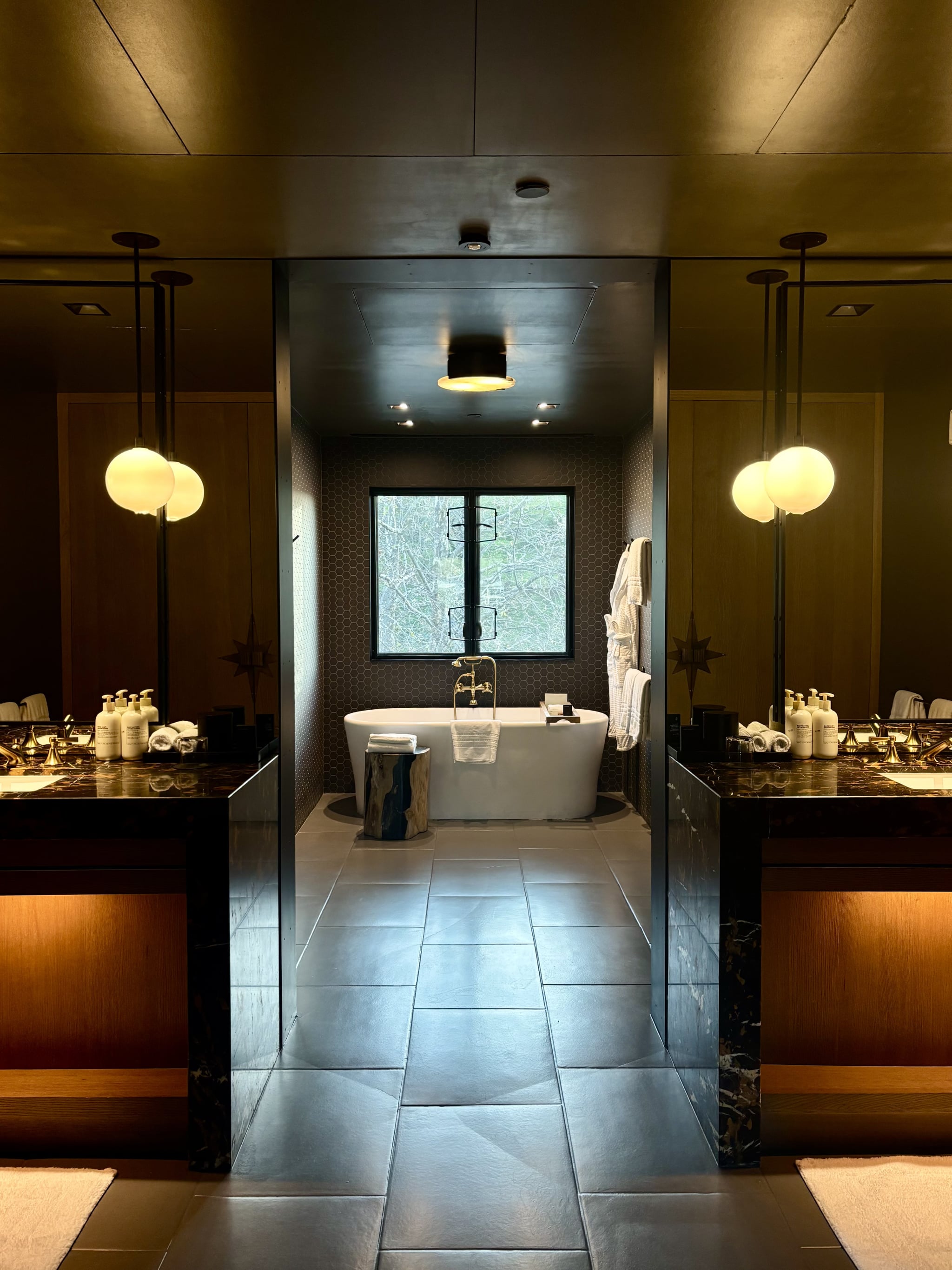 Bathroom at Four Seasons Napa Valley