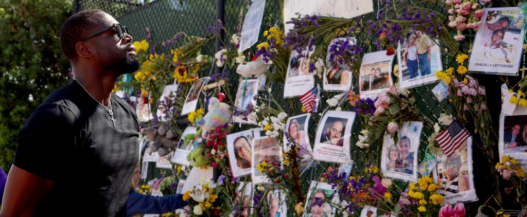 Dwyane Wade Visits Memorial Site of Miami Condo Collapse