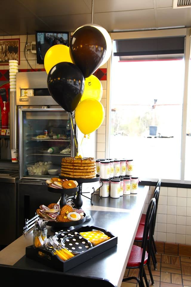 Waffle House Birthday Party