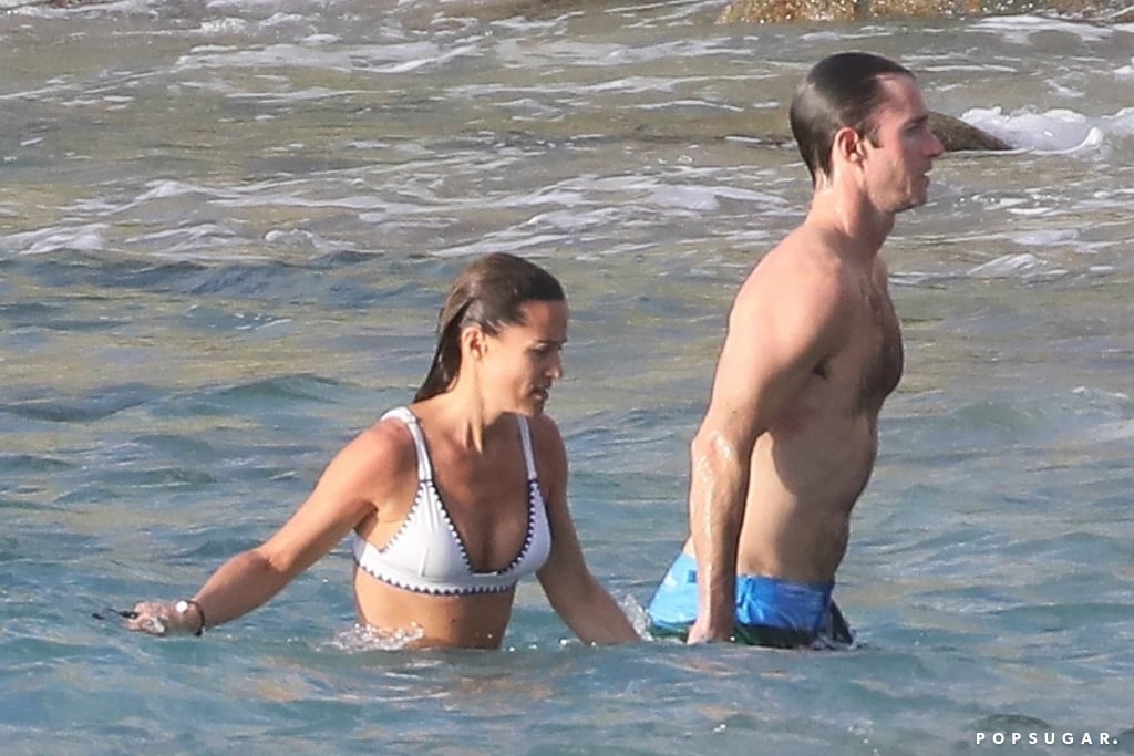 Pippa Middleton and James Matthews in St. Barts Jan. 2019