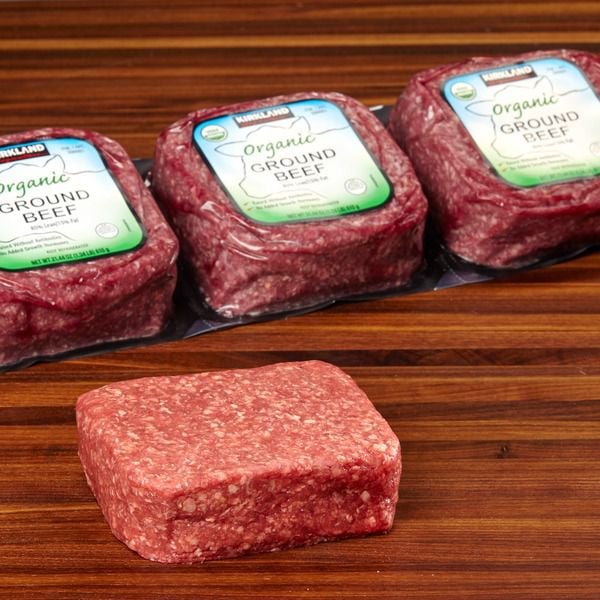 Best Costco Frozen Food: Organic Ground Beef ($24)