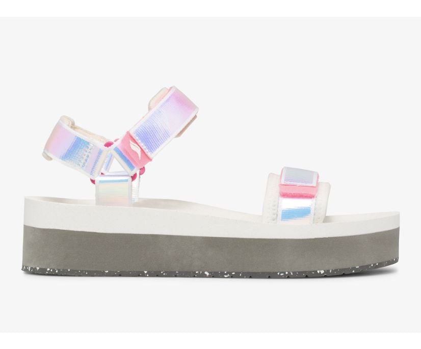 Iridescent Sandals: Keds Trio Platform Iridescent Multi