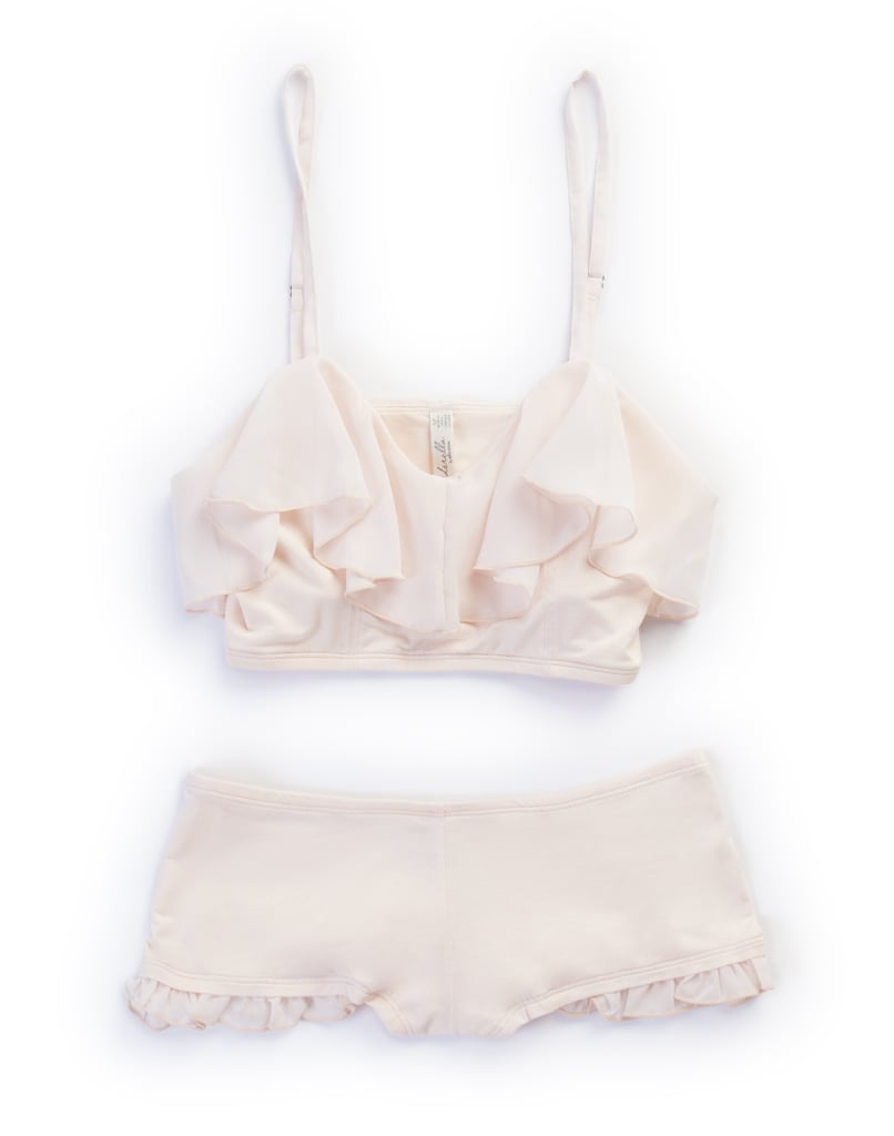 Ella Moss Fiona Bralette ($46) and Girl Short ($34)