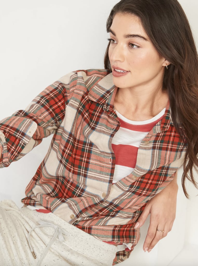 Old Navy Classic Plaid Flannel Shirt