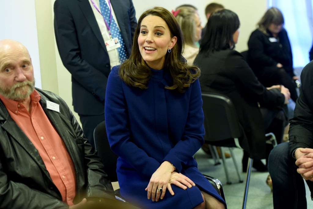 Kate Middleton Gets Heel Stuck in a Grate February 2018