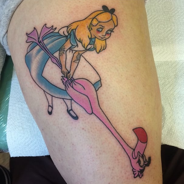 Alice in Wonderland Tattoos