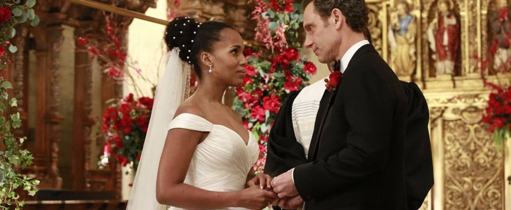 Olivia Pope's Wedding Dress on Scandal