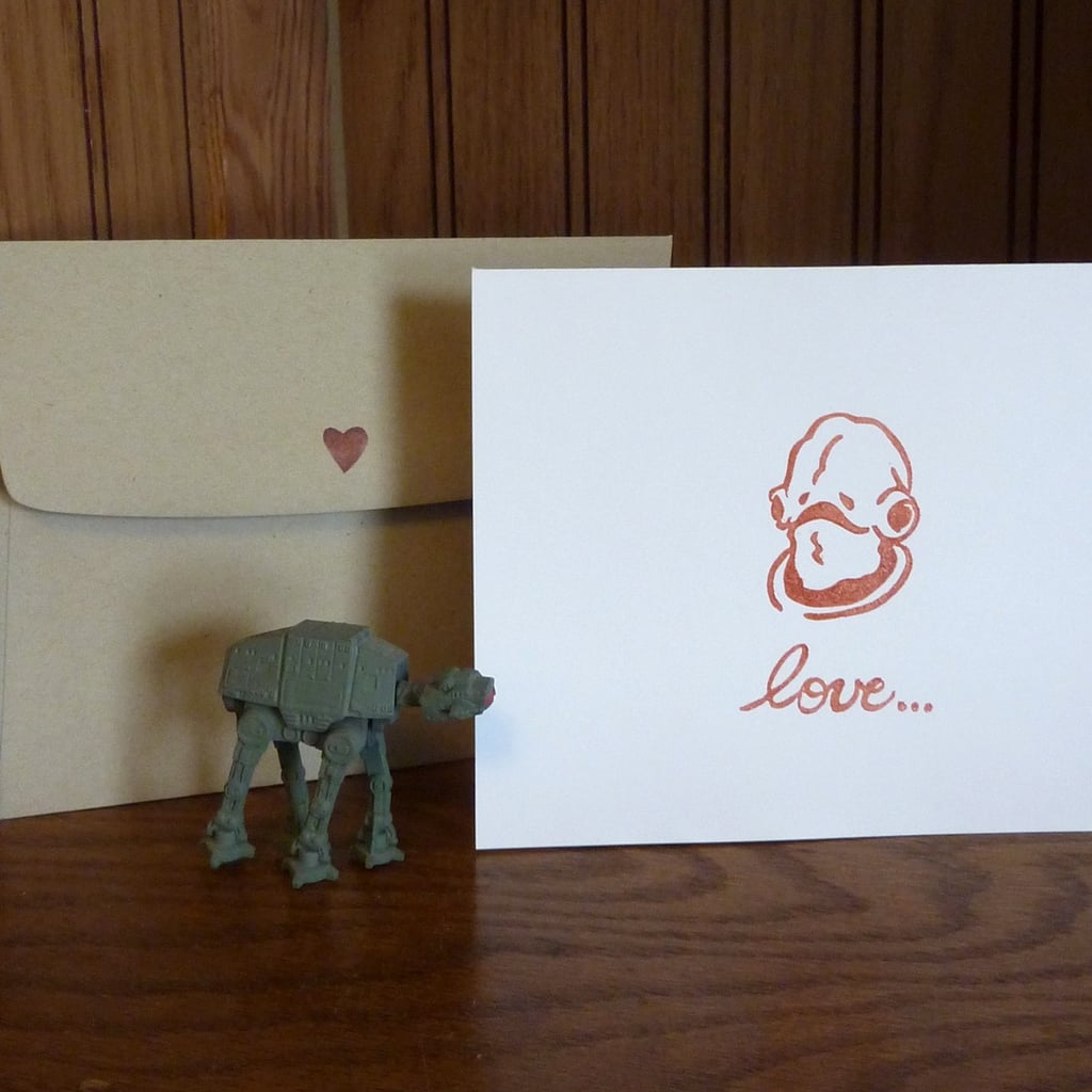 Admiral Ackbar's broken heart makes him skeptical of love ($3), but you don't have to be.