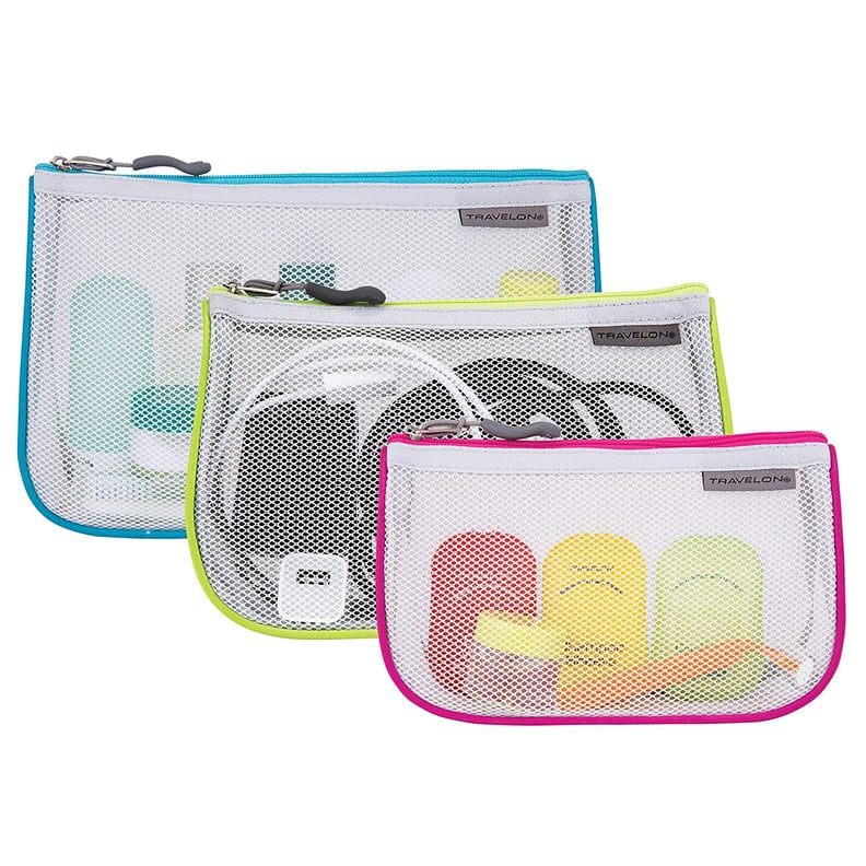 Travelon Assorted Piped Pouches