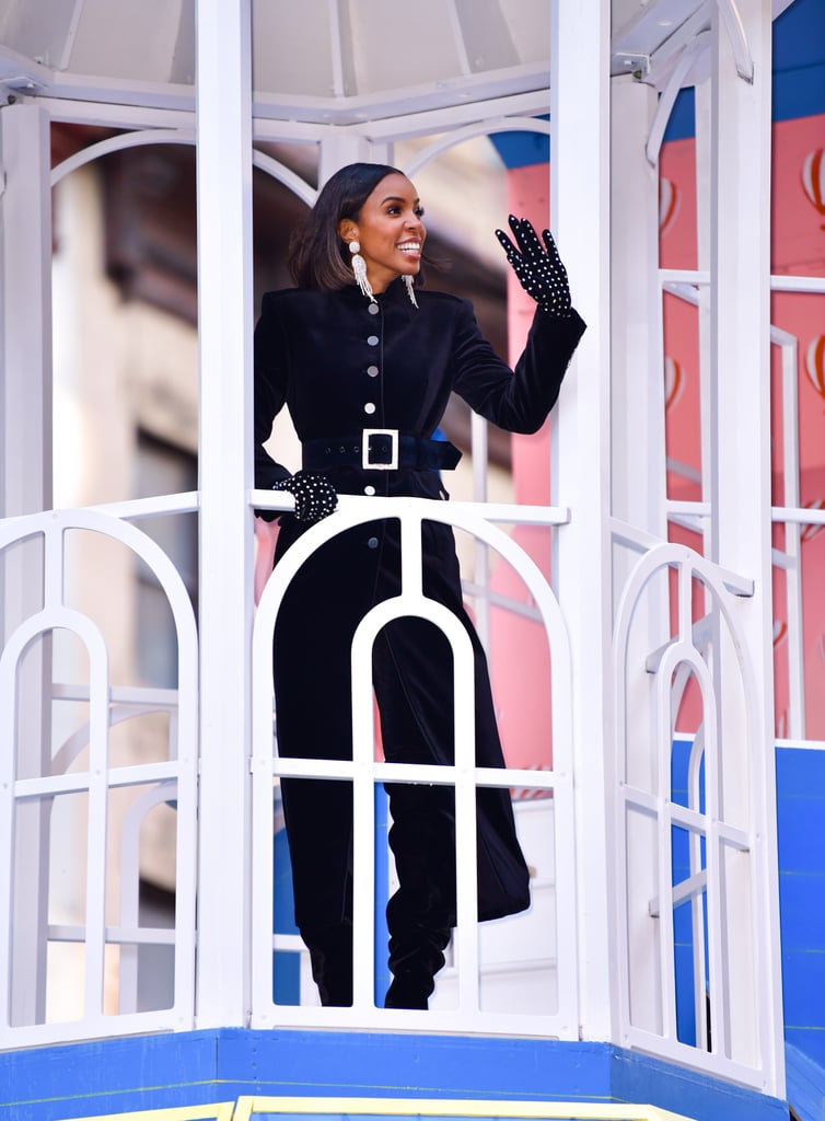 Kelly Rowland's Outfit at Macy's Thanksgiving Parade 2019