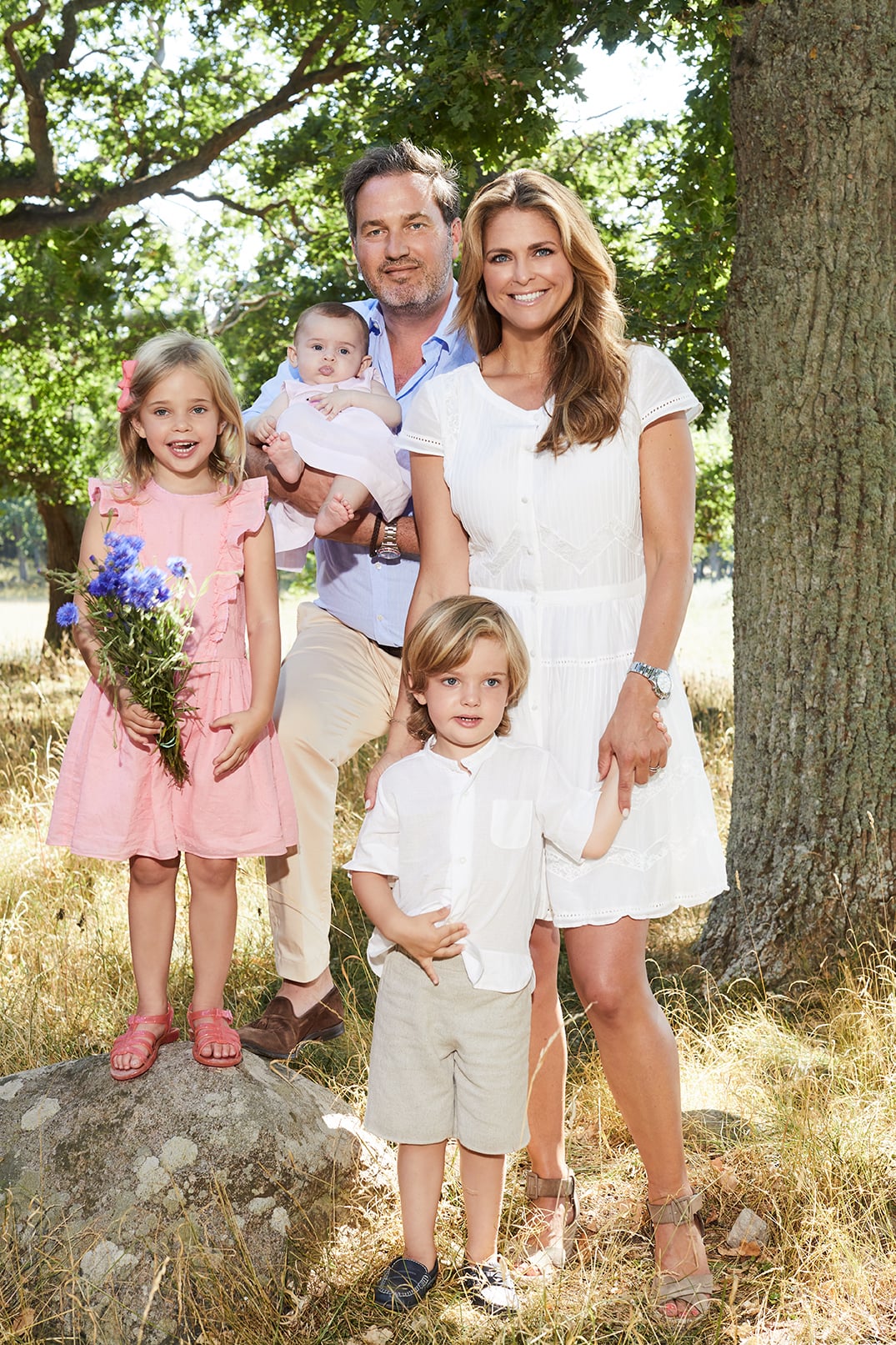 H.K.H. Prinsessan Madeleine / HRH Princess Madeleine / Herr Christopher O'Neill / Mr. Christopher O'Neill / H.K.H. Prinsessan Leonore / HRH Princess Leonore / H.K.H. Prins Nicolas / HRH Prince Nicolas / H.K.H. Prinsessan Adrienne / HRH Princess Adrienne