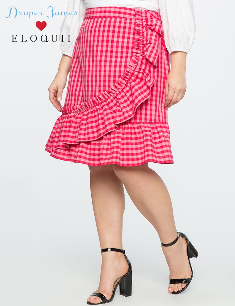 Draper James for Eloquii Gingham Skirt