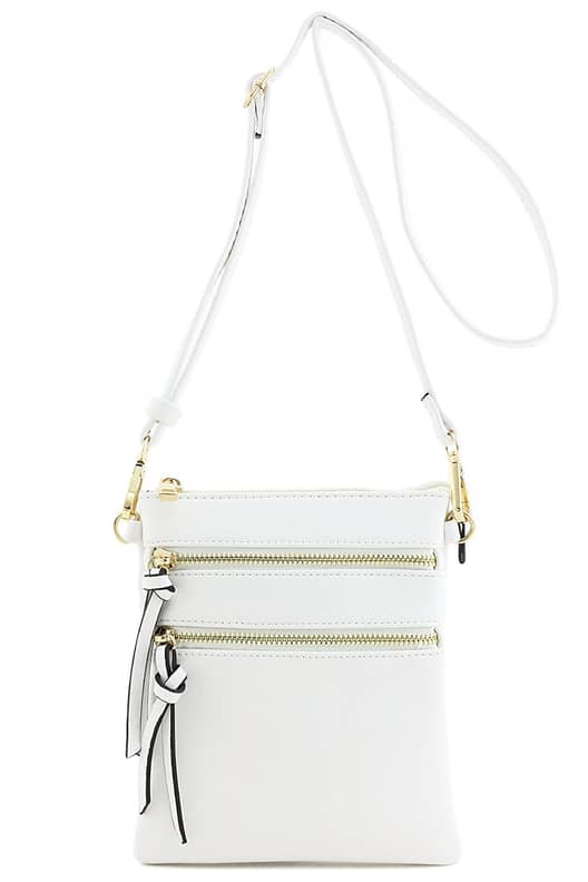 Isabelle Small Functional Multi Pocket Crossbody Bag