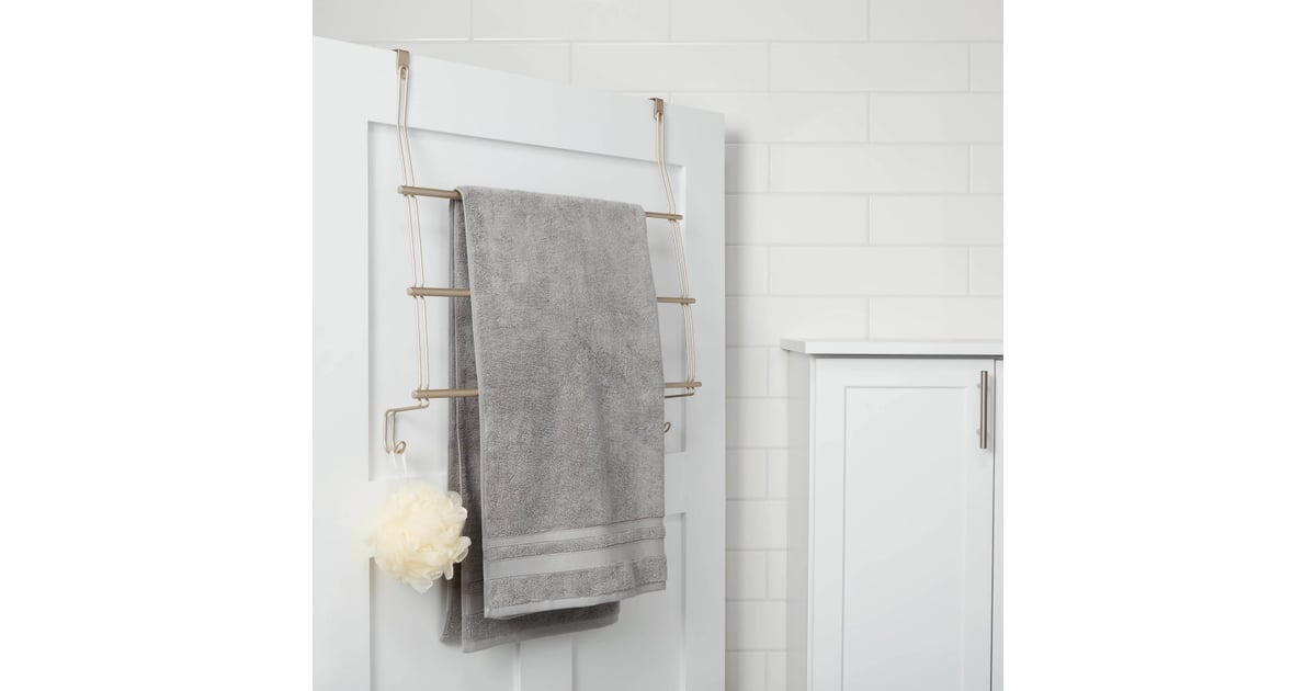 Threshold Expandable OverTheDoor Towel Rack Best OvertheDoor