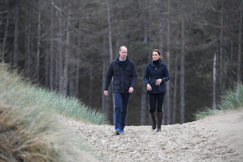 Kate Middleton and Prince William in North Wales May 2019