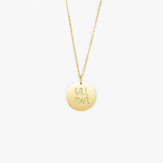 Gilda Lane Jewelry Grl Pwr Necklace