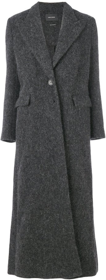 Isabel Marant Long Single-breasted Coat