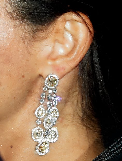 Meghan Markle and Kate Middleton's Earrings November 2018