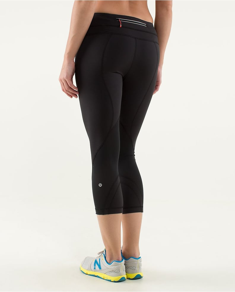 Lululemon Inspire Leggings with Zipper pockets Black 6