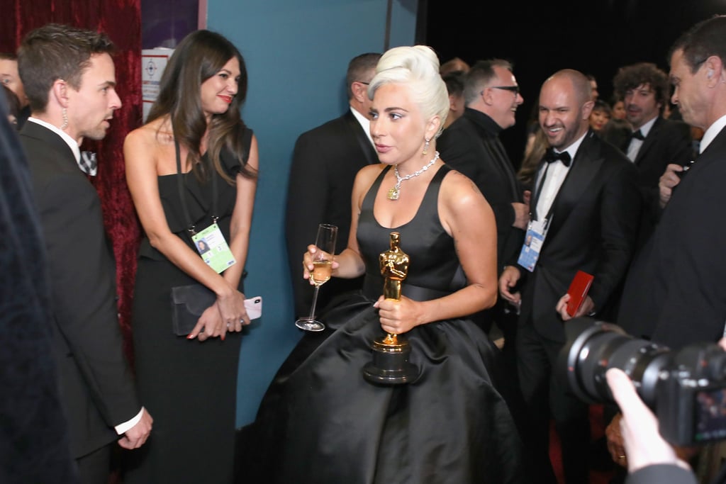 Lady Gaga Needed a Drink at the 2019 Oscars Video