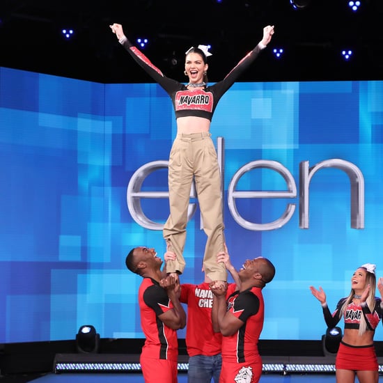 Kendall Jenner Learns a Cheer on The Ellen Show | Video