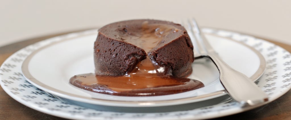 Molten Chocolate Cakes With Caramel Sauce Recipe