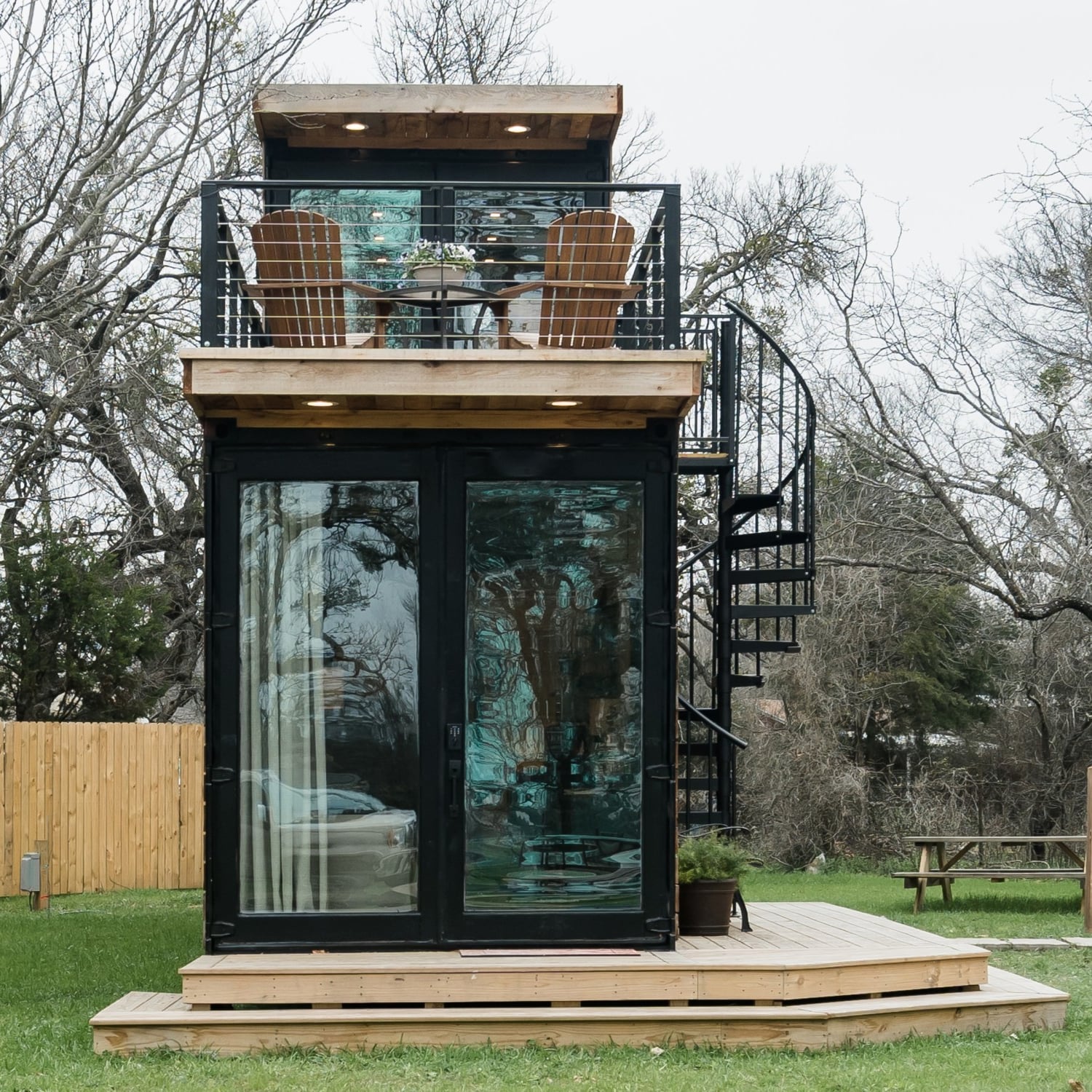Airbnb Container Home Near Magnolia Market Popsugar Smart Living