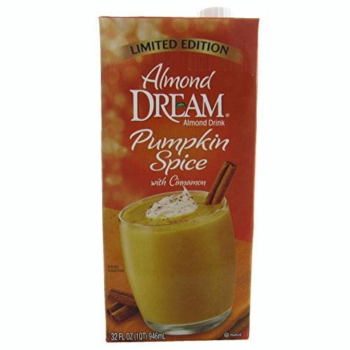 Almond DREAM Pumpkin Spice With Cinnamon ($3)