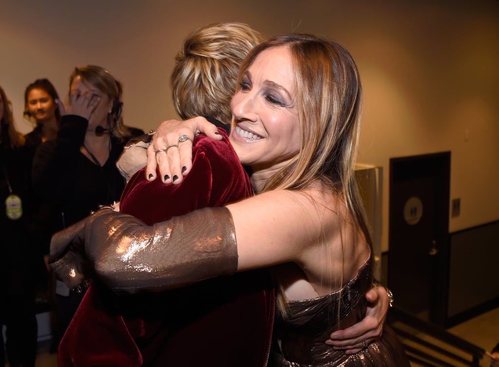 Pictured: Ellen DeGeneres and Sarah Jessica Parker
