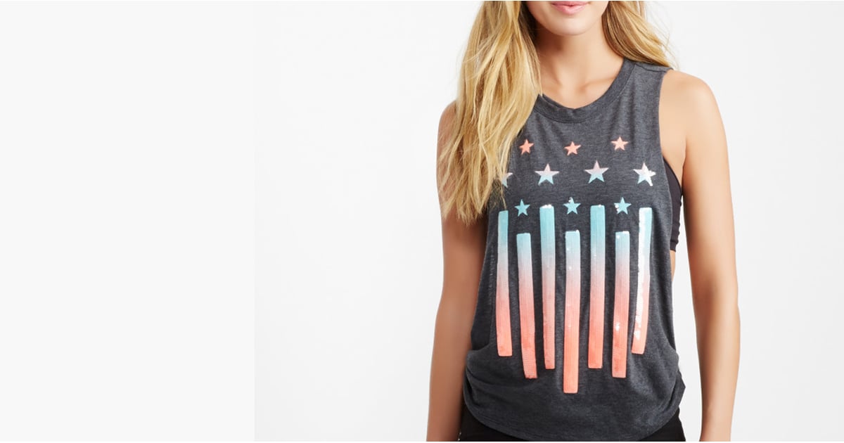 Red, White, and Blue Workout Clothes | POPSUGAR Fitness