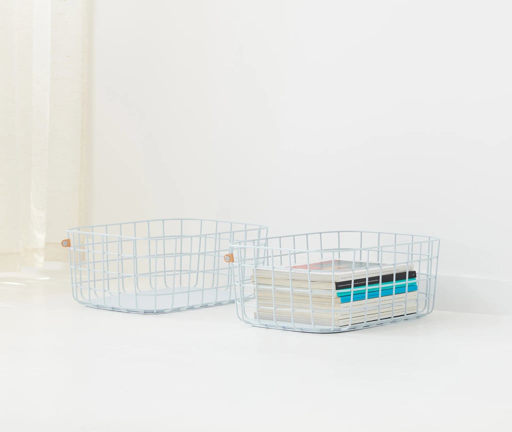 Open Space Large Baskets, set of two Open Spaces Entryway Rack