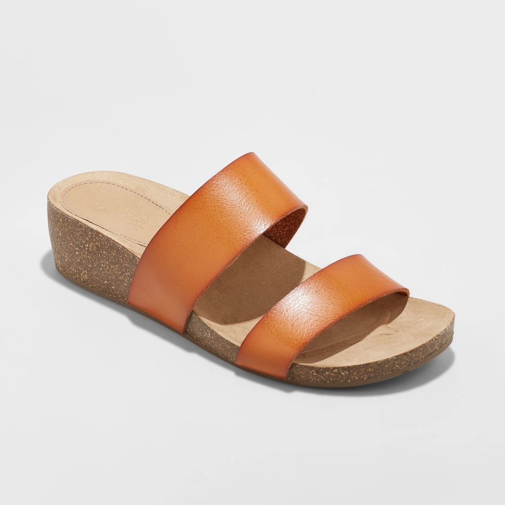 Kerryl Wedge Footbed Slide Sandals
